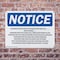 Signmission Hazardous Waste Satellite Accumulation Area OSHA Notice Sign, Plastic, 14in W x 10in L, 2PK OS-2PACK-NS-P-1014-L-13336 - alternate 3